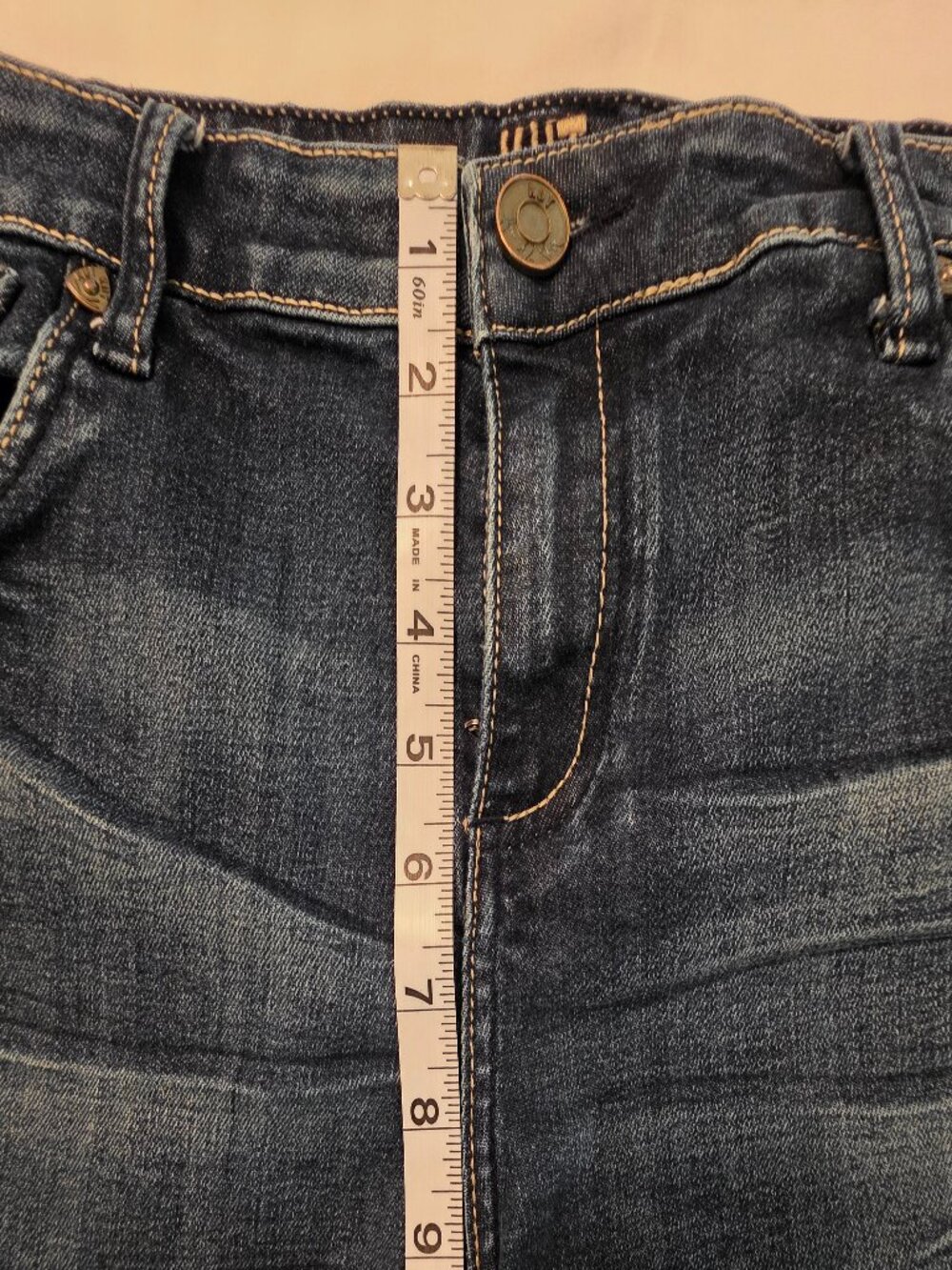 Kut From The Cloth Bermuda Denim Women's Shorts, Size 12 - Picture 5 of 9